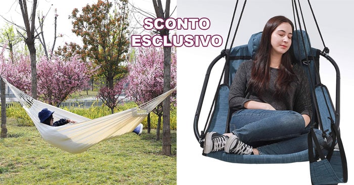 Poltrona sospesa e Amaca