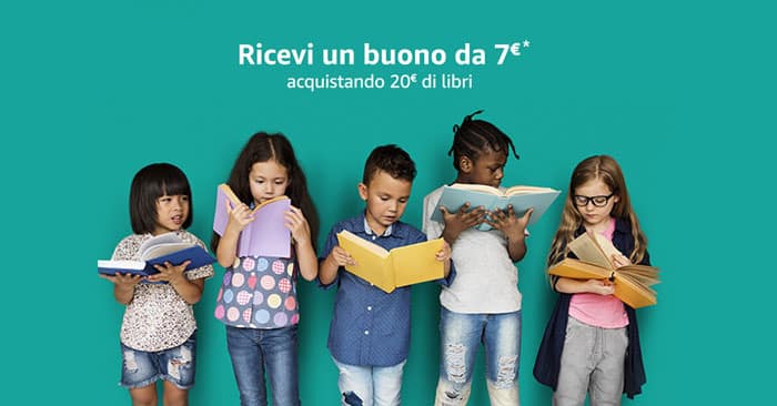 Buono sconto Amazon con i tuoi libri