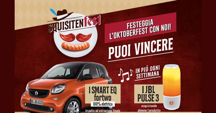 Con "Squisitenfest" vinci un altoparlante o una Smart!