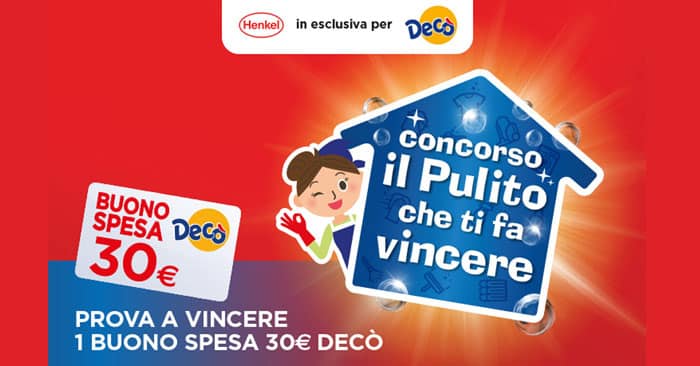 Concorso "Il pulito che ti fa vincere"