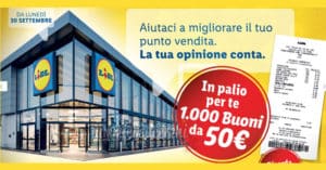 Concorso LIDL "La tua opinione conta"