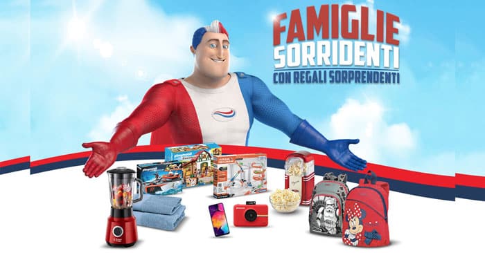 Famiglie sorridenti Aquafresh