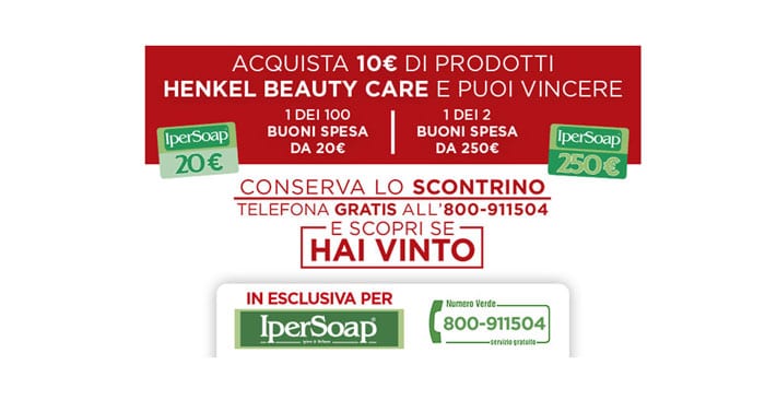 Il beauty che ti premia in Ipersoap 2019