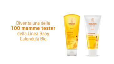 Linea Baby Calendula Bio di WELEDA: diventa tester