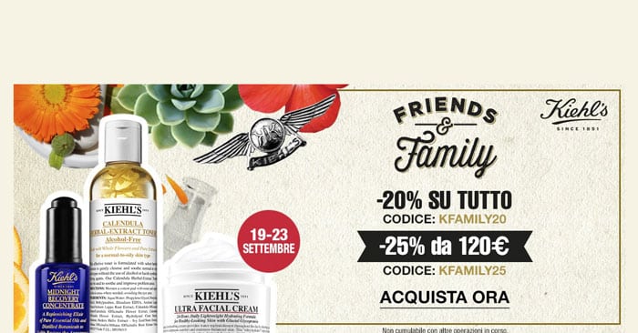 Promo Kiehl's da Douglas