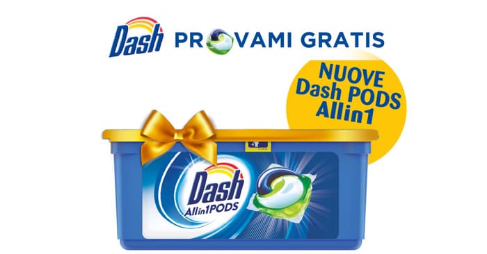 Prova gratis Dash Pods Allin1