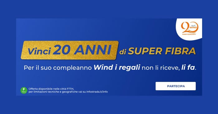Vinci 20 anni di superfibra Wind