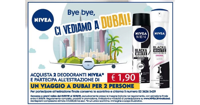 Vinci Dubai con Nivea