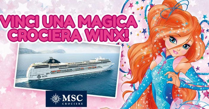 Vinci una Crociera Winx con Mondadori Store