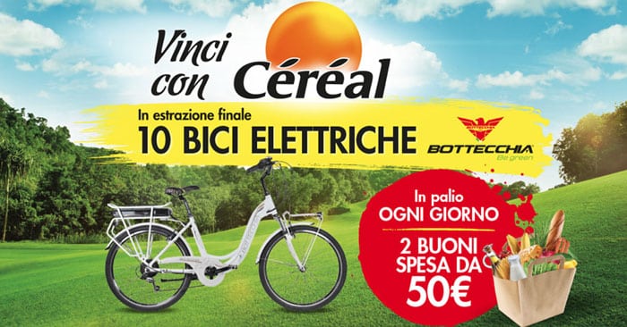 Mangia e Pedala: “Vinci con Céréal”