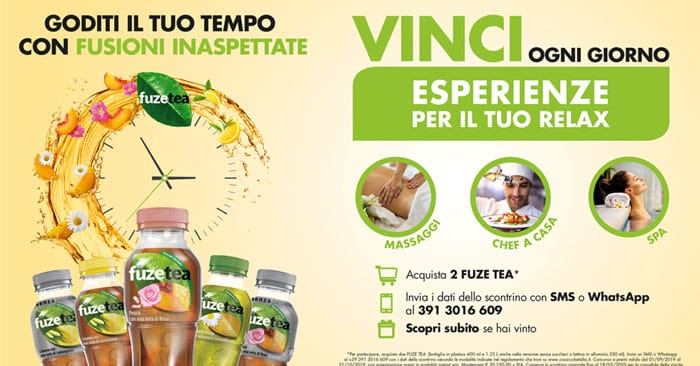 FUZETEA: vinci un’esperienza Relax