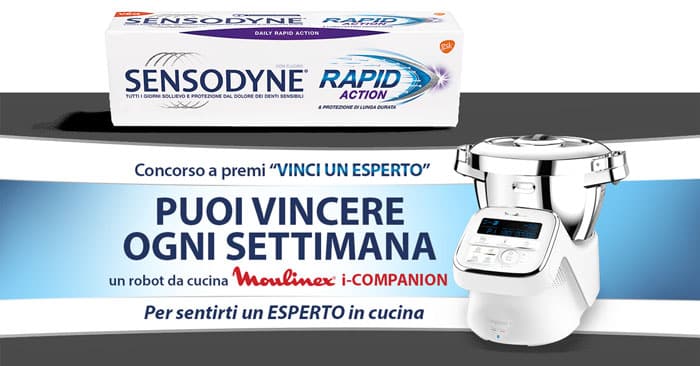 Sensodyne: vinci un esperto