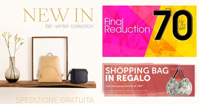 Ricevi una shopping Bag con Carpisa