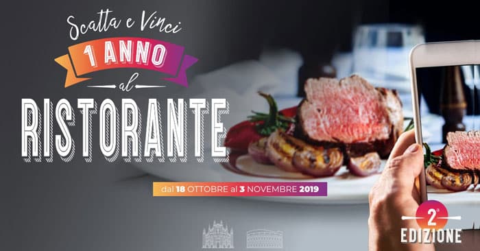 Vinci un anno al ristorante!