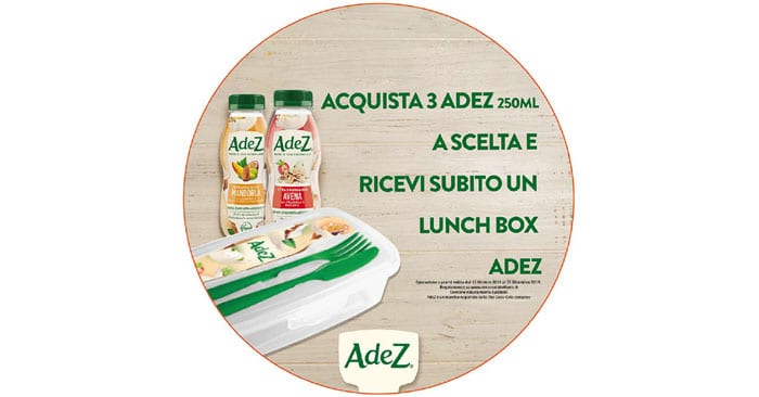 AdeZ Lunch box omaggio