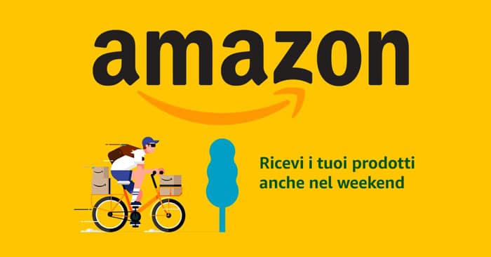 Amazon consegne sabato domenica