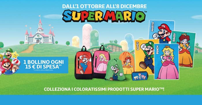 Auchan: collezzione Super Mario