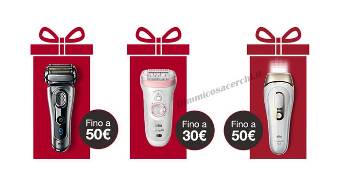 Cashback Braun Natale 2019