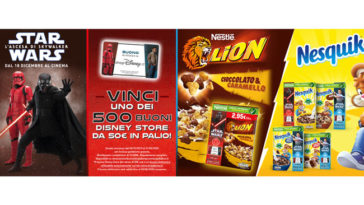 Concorso Cereali Nesquik e Lion – STAR WARS