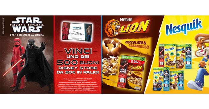 Concorso Cereali Nesquik e Lion – STAR WARS