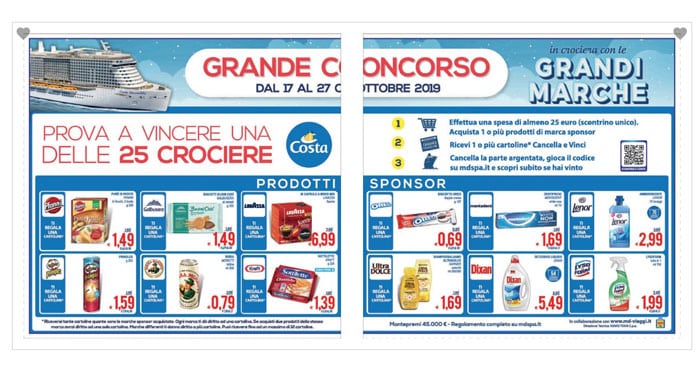 Concorso MD vinci crociere