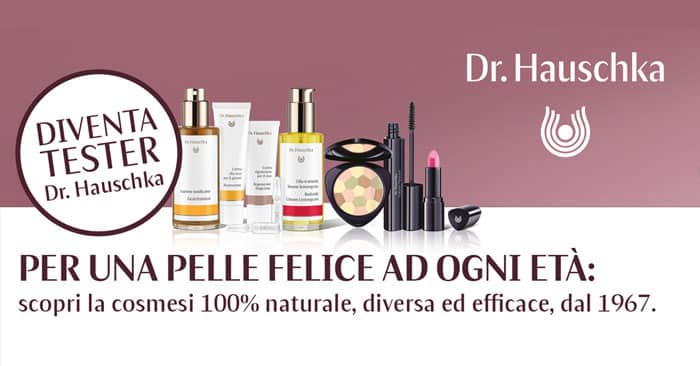 Diventa tester Dr. Hauschka