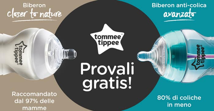 Diventa tester biberon Tommee Tippee