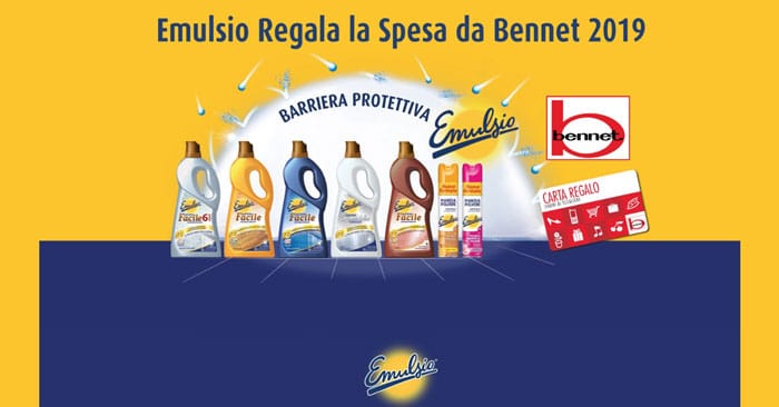 Emuslio ti regala la spesa da Bennet