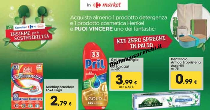 Henkel: vinci kit 0 sprechi