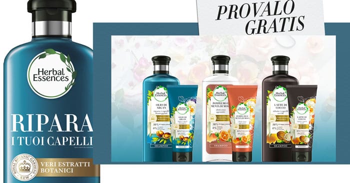 Herbal Essences "Provalo gratis"