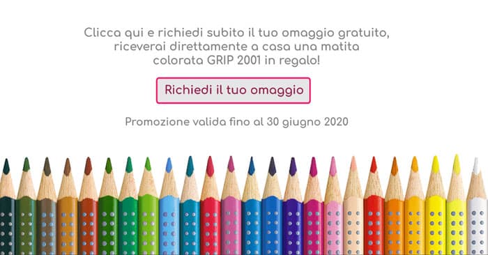 Matita Faber-Castell in omaggio