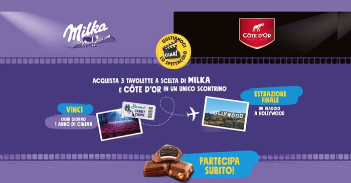 Milka: "Gustiamoci lo spettacolo"