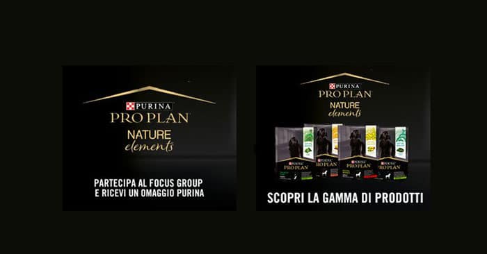 Omaggio Purina Pro Plan Nature Elements