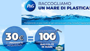 P&G: raccogliamo un mare di plastica