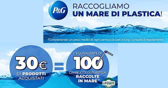 P&G: raccogliamo un mare di plastica