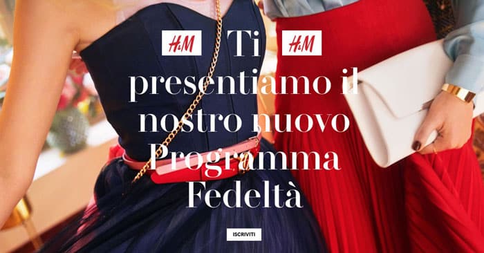 Programma feldetà Hello H&M Member