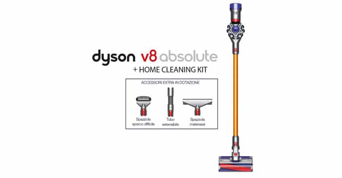 Sconto 300 euro Unieuro per Dyson V8