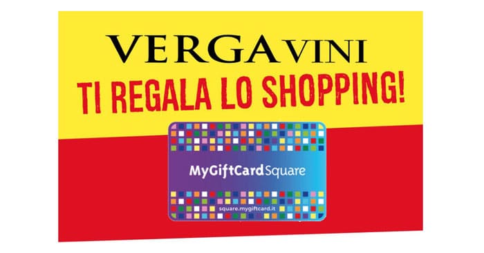 Verga Vini: vinci shopping card