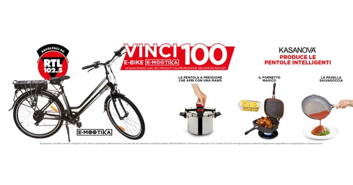 Vinci e-bike E-Mootika con Kasanova