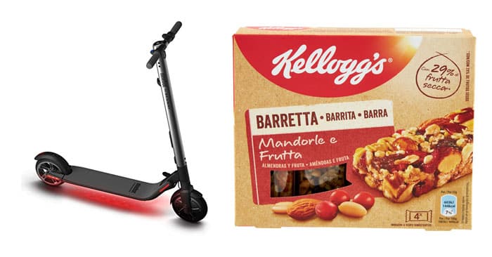Vinci un monopattino elettrico con Kelloggs
