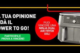 concorso Kanzi Brand Research vinci friggitrice ad aria Ninja Foodi
