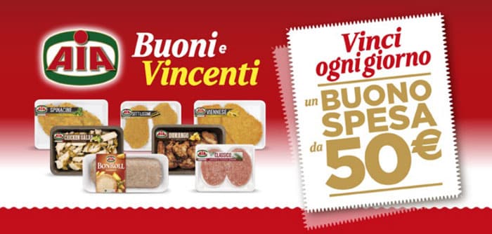 Aia e Negroni: concorso "Buoni e vincenti"