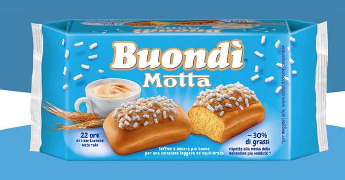 Buono sconto Buondì Motta