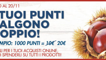 Coop Online: i punti valgono doppio