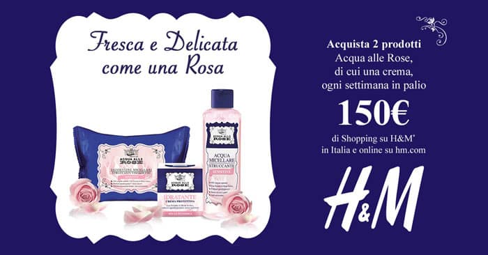 Fresca e delicata Acqua alle Rose