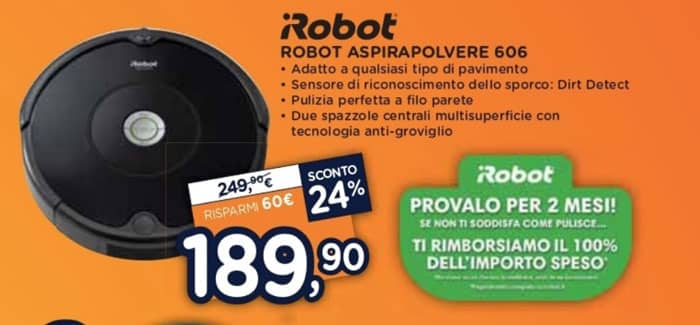 Irobot: provalo per 2 mesi