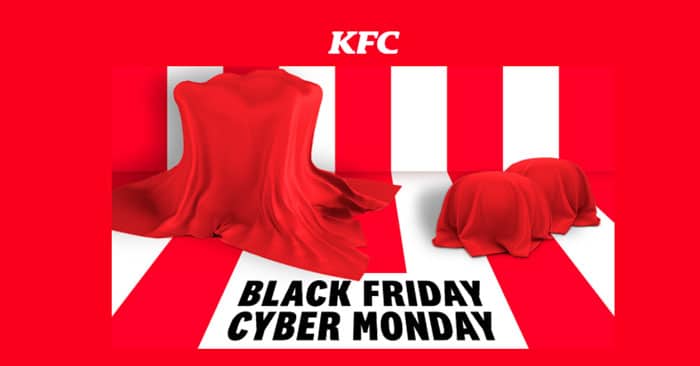 KFC Black Friday e Cyber Monday