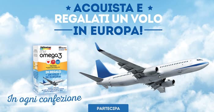 Multicentrum ti regala un volo in Europa