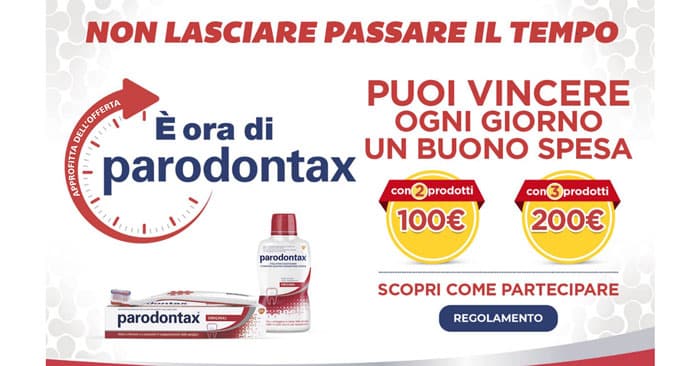 Parodontax "Ora di vincere"