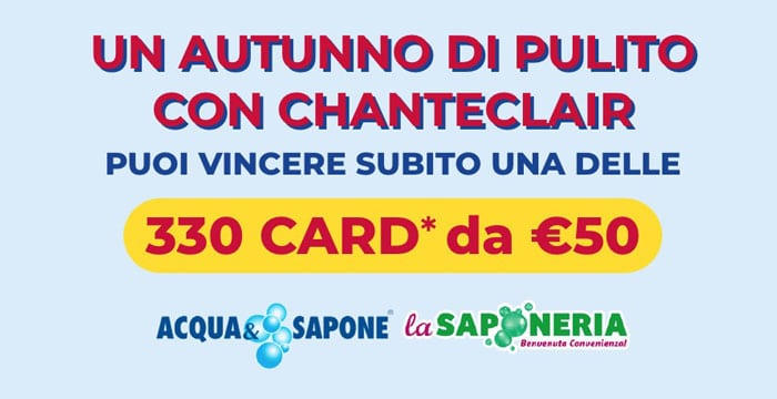 Un anno di pulito con ChanteClair